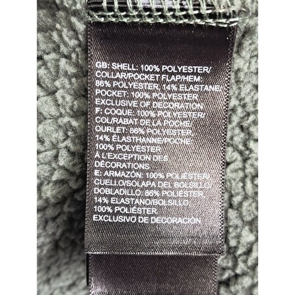 The North Face Vest Mens Medium Green Gordon Lyons Sweater Fleece Zip NF0A5GL3 - Picture 8 of 9